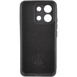 Чохол Lakshmi Silicone Cover Full Camera (AA) для Xiaomi Poco X6 Pro Чорний / Black - мініатюра 2
