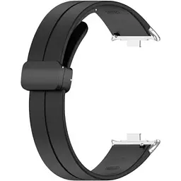 Ремінець DK CDK для Xiaomi Mi Smart Band 9 Pro Silicone Sport Magnetic (017766) (black / black)