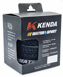 Покришка складна велосипедна Kenda Water Spirit K1162 26х1.95 шипована корд 60 TPI (G0001330) - мініатюра 4