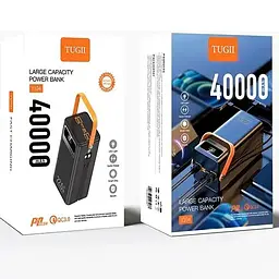 Банк заряду WUW TUGII Y104 40000мАг PD 22.5W black