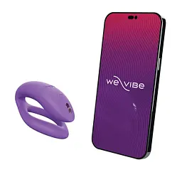 Смарт-вібратор для пар We-Vibe Sync O Light Purple, пульт ДК - мініатюра 5