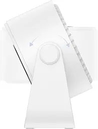 Вентилятор портативний Hoco HX66 desktop circulating fan white - мініатюра 4