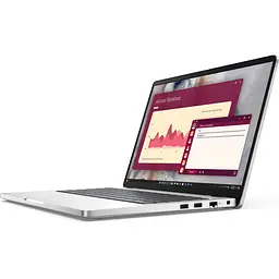 Dell Ноутбук Dell Pro 14 14" FHD+ IPS AG, Intel U7-255U, 32GB, F512GB, UMA, Lin, сріблястий - мініатюра 4