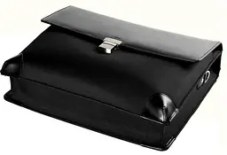 Діловий портфель зі шкіри та нейлону Fouquet 39х31х10.5 см sum0026918 - мініатюра 3