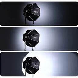 Відеосвітло Ulanzi Vijim 60cm Octagonal Softbox with Xiaomini Bowens Mount and Grid UV-L068 LAS002 - мініатюра 5