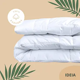 Ковдра IDEIA — Air Dream Premium перкаль всесезонна 155x210 полуторна (300 г/м2) - мініатюра 10