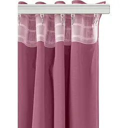 Штори на кухню та в кімнату Cosas Coral 180х270 см 2 шт лаванда (Curtains_08Aurora_DUK) - мініатюра 6