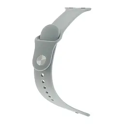 Ремінець Silicone Apple Watch 38/40/41 мм Cloud Gray - мініатюра 2
