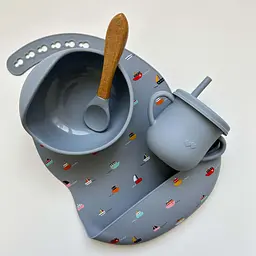 Силіконовий посуд img_e0555 Y18 сірий ПРЕМІУМ якість Супер