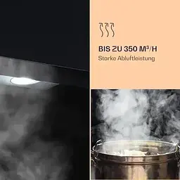 Витяжка Klarstein Athena 60 см 350 м3/год (10033766) - мініатюра 4