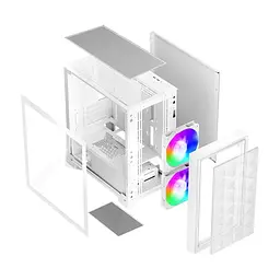 Корпус для ПК PcCooler C3D310 WH - миниатюра 8