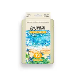 Набір олівців кольорових 99IDEAS "Color Expert" 12 кол., Ocean Set, метал. коробка, 99CE-12OCN