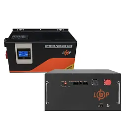 КРЖ LogicPower W3000 + літієва (LiFePO4) батарея 7168 Ватт (22892+38851 280 Ah)