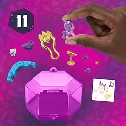 Ігровий набір My Little Pony Mini World Magic Crystal Keychain Princess Pipp Petals (F3872/F5245) - мініатюра 6