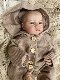 Силіконова колекційна лялька реборн reborn хлопчик сівби повністю анатомічна Reborn Dolls det0018817