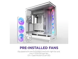 Корпус NZXT H9 Flow RGB White (CM-H92FW-R1) - мініатюра 4
