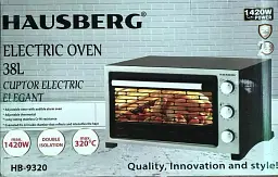 Електродуховка Hausberg HB-9320 38 л - мініатюра 4