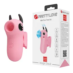 Вібростимулятор PRETTY LOVE MAGIC DEVIL, 10 режимів поштовхів, 1 функція електрошоку PRETTY LOVE BI-300070-1 102049