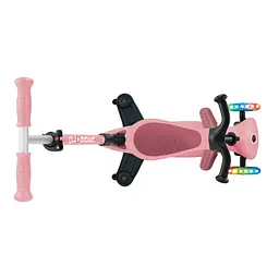 Самокат Globber Go Up Active Lights 360 колеса світяться до 20/50кг від 1 року пастельно-рожевий (749-310) - мініатюра 7