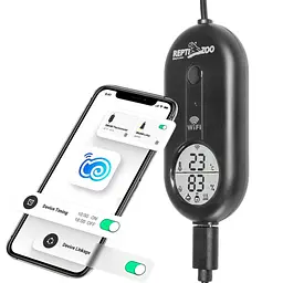 Термогігрометр електронний з Wi-Fi Repti-Zoo Smart Wi-Fi thermo-hygrometer (ZSH105) - мініатюра 3