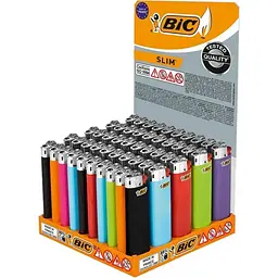 Упаковка запальничок BIC J23 Slim 50 шт