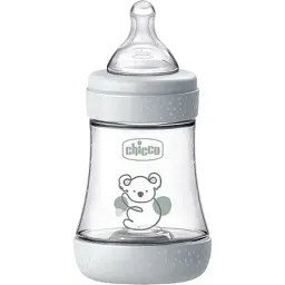 Пляшечка для годування Chicco Perfect 5 із силіконовою соскою 0+ місяців 150 мл Сіра (20211.32.40)
