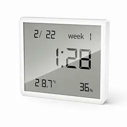 Цифровий годинник Veron WX42 з термометром та гігрометром, LCD-дисплеєм - мініатюра 3