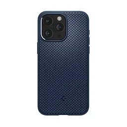 Чехол Spigen Mag Armor MagSafe для iPhone 15 Pro Navy Blue (ACS06737) + защитное стекло