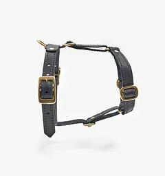 Шкіряна анатомічна шлея для собак "Classy" XS чорна (обхват грудини 28-36 см) - мініатюра 3