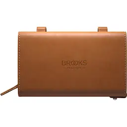 Сумка під сідло Brooks D-Shaped Tool Bag 1lt Світло-коричневий (1007-009055) - мініатюра 3