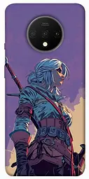 TPU чохол Demsky The witcher ciri для OnePlus 7T