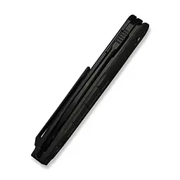 Ніж складаний туристичний Weknife Hull (9.9 см) Bohler M390 / Titanium чорний - мініатюра 6