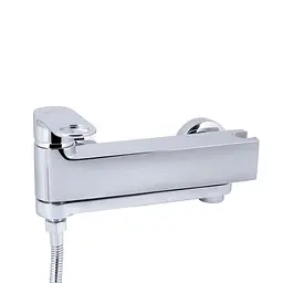 Змішувач для ванни Qtap Jay з поворотним виливом (з душовим гарнітуром) QTJAY260CRM45542 Chrome - мініатюра 3
