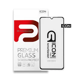 Захисне скло для Realme XT, Icon, 2.5D загартоване скло, повне проклеювання, глянсове, удароміцне, з олеофобним покриттям, сумісне з чохлами, міцність 9H, проста установка, ArmorStandart (ARM56301-GIC-BK)