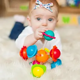 Іграшка-прорізувач Fat Brain Toys Wimzle Сенсорні кулі (F136ML) - мініатюра 5