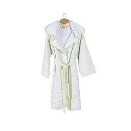 Халат махровий Irya - Lotus a.yesil L/XL - мініатюра 3