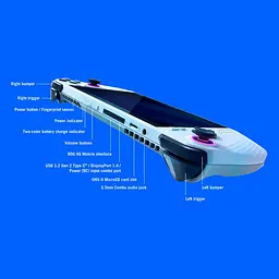 Портативна ігрова консоль Asus ROG Ally 2023 512GB [RC71L-NH001W, 90NV0GY1-M00550] [85241] - мініатюра 11