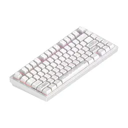 Клавіатура Dark Project ALU81 Terra Nostra PBT RGB Mech G3MS Moonstone White (DPKB_NOSTRA_81_ANSI_WHITE_UA) - мініатюра 5