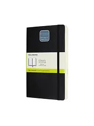 Записник Moleskine Classic Expanded середній, Нелінований Чорний М'який (QP618EXP)