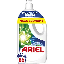 Гель для прання Ariel Гірське джерело 86 циклів прання 3.87 л