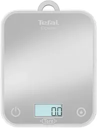 Ваги кухонні Optiss 5кг AAAx2 в комплекті скло срібло Tefal kuh0015485