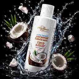 Лубрикант MyLove Aroma Series IntimMassage 2in1 Coco, 300 мл - мініатюра 2