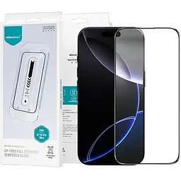 Захисне скло (CP+PRO) для Apple iPhone 16 Pro Max (6.9") (+ аплікатор) Чорний Nillkin teh0031199