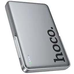 Портативне зарядне - магнітний павер банк Hoco Q36A Sunlight 10000 mAh magnetic + holder PD 20W - мініатюра 2