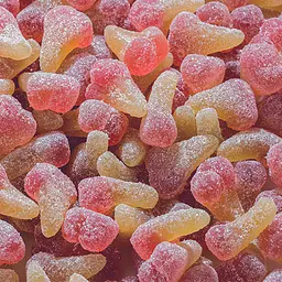 Жувальні цукерки Eco Sweets BIO Gom Zure Kersen 75 г - мініатюра 2