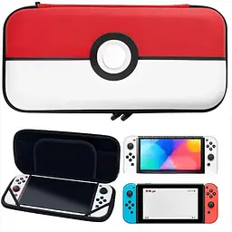Твердий захисний чохол (Poke Ball Style) (Nintendo Switch, Switch Lite, Switch OLED model) - мініатюра 2