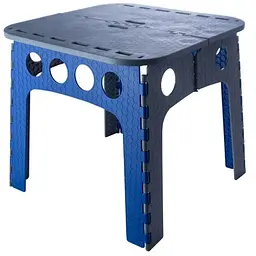 Стіл туристичний складаний Сила 550 x 560 x 510 мм синій