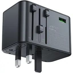 Зарядний пристрій Acefast 5xUSB 75W (3xUSB-C + 2xUSB-A) Gan Z1 Fast Charger (6974316282495) - мініатюра 5