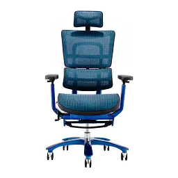 Офісне крісло GT Racer X-815L Black/Blue (X-815L Black/Blue (W-85)) - мініатюра 4