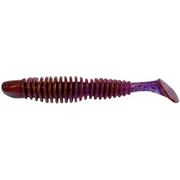Силікон Reins Bubbring Shad 3 8 шт/уп. Коричневий/фіолетовий (1013-1552.04.49)